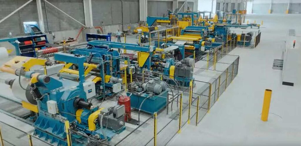 Athader Slitting line in northern mexico