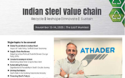 Athader showcasing on the Indian Steel Markets Conference 2025