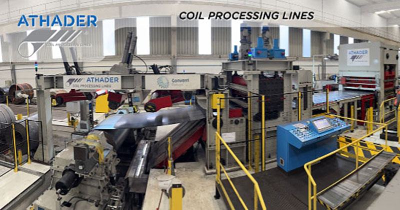 cut to length line heavy gauge and high tensile strength